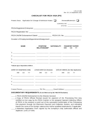 order to leave in downgrading applications|The Shift to PEZA Visas .